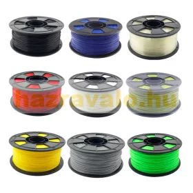   Piros PLA környezetbarát huzal 360 m 3D nyomtató tollhoz 1 kg filament