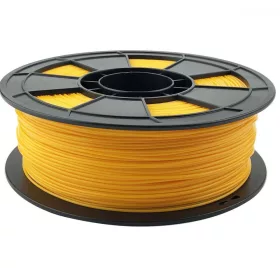   Sárga PLA környezetbarát huzal 360 m 3D nyomtató tollhoz 1 kg filament