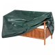 Tarpaulin for two-person garden bench 135x66x88/70 cm weatherproof and tear-resistant protective cover for garden furniture