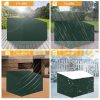 Tarpaulin for two-person garden bench 135x66x88/70 cm weatherproof and tear-resistant protective cover for garden furniture