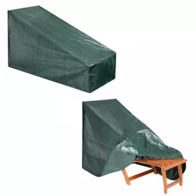   Takaróponyva napozóágyhoz 144x57x92 cm időjárásálló és szakadásálló védőborítás kerti bútorokhoz