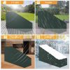 Tarpaulin for sunbed 144x57x92 cm Weatherproof and tear-resistant protective cover for garden furniture