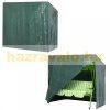 Tarpaulin for swing bed 185x117x170 cm weatherproof and tear-resistant protective cover for garden furniture