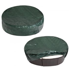   Takaróponyva kerti bútorhoz kerek, kör alakú Ø188 cm időjárásálló és szakadásálló védőborítás 