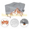 Tarpaulin for garden furniture 242x162x100 cm weatherproof and tear-resistant protective cover