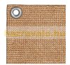 Balcony privacy screen 300 x 75 cm breathable balcony mesh brown