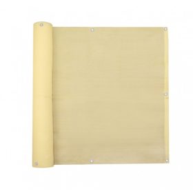   Erkély belátásgátló szélfogó 300 x 90 cm légáteresztő balkonháló bézs