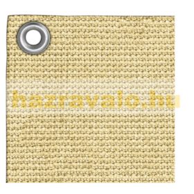   Erkély belátásgátló szélfogó 300 x 90 cm légáteresztő balkonháló bézs