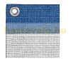 Balcony anti-view windbreak 300 x 75 cm breathable balcony mesh blue-white