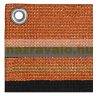 Balcony privacy screen 300 x 90 cm breathable balcony mesh orange-black