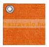 Balcony privacy screen 300 x 75 cm breathable balcony mesh orange