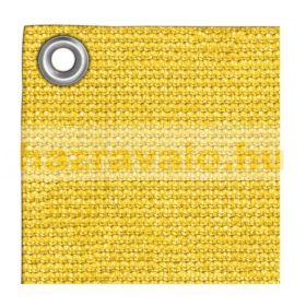   Erkély belátásgátló szélfogó 300 x 90 cm légáteresztő balkonháló sárga