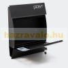 Modern design letterbox black newspaper holder letterbox galvanized steel letterbox