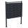 Condominium mailbox black 12-piece outdoor rack group mailbox galvanized steel letterbox system