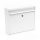 Galvanized steel wall mailbox white letter cabinet