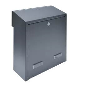  Falba beépíthető kültéri postaláda kapura felszerelhető antracit színű postafiók