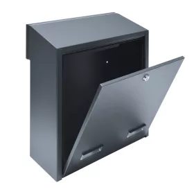   Falba beépíthető kültéri postaláda kapura felszerelhető antracit színű postafiók