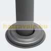 Condominium mailbox anthracite 3-piece outdoor rack group mailbox galvanized steel letterbox system
