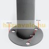 Condominium mailbox anthracite 3-piece outdoor rack group mailbox galvanized steel letterbox system