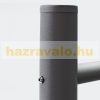 Társasházi postaláda 3 darabos kültéri állványos csoportos hármas antracit levélszekrény