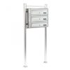 Stainless condominium letterbox 3-piece outdoor rack group inox letterbox letterbox system