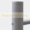 Condominium mailbox gray 3-piece outdoor rack group mailbox galvanized steel letterbox system