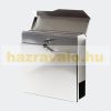 Stainless steel mailbox design inox letter cabinet with newspaper holder 