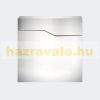 Stainless steel mailbox design inox letter cabinet with newspaper holder 