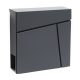 Galvanized steel letterbox wall newspaper holder letterbox modern anthracite letterbox