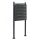 Condominium mailbox anthracite 5-piece outdoor rack group mailbox galvanized steel letterbox system