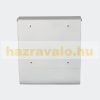 Galvanized steel letter box white letter box square window newspaper holder letter box