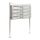 Stainless apartment mailbox 8-piece outdoor rack group inox letterbox letterbox system