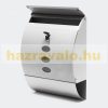 Galvanizált acél postaláda újságtartóval ovál ablakos modern megjelenés 
