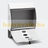 Galvanizált acél postaláda újságtartóval ovál ablakos modern megjelenés 