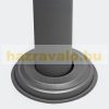 Front garden letterbox with tripod legs letterbox arched anthracite modern letterbox