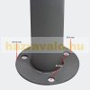 Front garden letterbox with tripod legs letterbox arched anthracite modern letterbox
