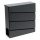 Galvanized steel letterbox design anthracite letterbox modern looking newspaper holder letterbox