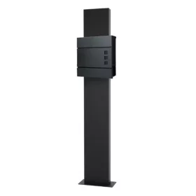   Postaláda és újságpapír tartó állvány előkerti rozsdamentes acél levélszekrény antracit