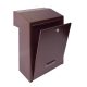 Outdoor letterbox that can be built into the wall, door-mounted antique copper letterbox, double-sided 