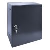Falba építhető kültéri teleszkópos postaláda 28x11x26-42 cm rozsdamentes acél kétoldalú postaláda