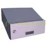 Wall-mounted outdoor telescopic mailbox 300x110x230-380 mm stainless steel double-sided mailbox