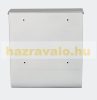 Galvanized steel letter box white letter box square window newspaper holder letter box