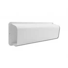 Reklámanyagtartó postaláda barna szórólaptartó 370x120x80 mm utcai postaláda