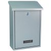 Cheap mailbox. In gray, white, brown. Low-priced, high-quality outdoor letterbox 