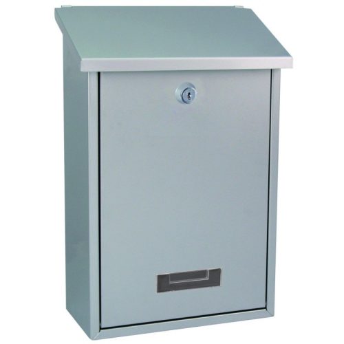 Cheap mailbox. In gray, white, brown. Low-priced, high-quality outdoor letterbox 