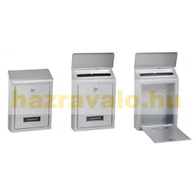 Olcsó postaláda. Kedvező árú, minőségi kültéri álló kis méretű levélszekrény szürke