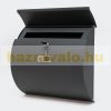 Galvanized steel arched letterbox anthracite letterbox modern appearance 