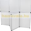 Promotional mobile stand 180x200cm stand screen display exhibition wall white