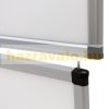 Promotional mobile stand 180x200cm stand screen display exhibition wall white