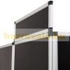Promotional mobile stand in black, white 180x200cm stand screen display exhibition 